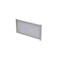 Офисная мебель Gloss Экран тканевый в алюминиевом профиле, боковой, правый 9БТП.0403.4 Grey/Алюминий матовый 800x29x400