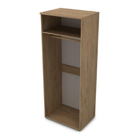 Офисная мебель Gloss Каркас шкафа для одежды глубокий 9Ш.011 Teakwood 800x600x2045