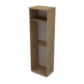 Офисная мебель Gloss Каркас шкафа для одежды узкий 9Ш.014 Teakwood 800x450x2045