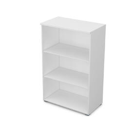 Офисная мебель Gloss Стеллаж средний 9Ш.017 Белый премиум 800x450x1245