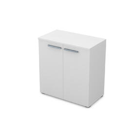 Офисная мебель Gloss Шкаф низкий 9Ш.023.1 Белый премиум 800x450x845