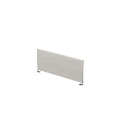 Офисная мебель Gloss Экран ЛДСП, боковой 9БР.005.4 Ivory/Алюминий матовый 700x16x300
