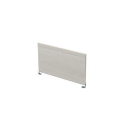 Офисная мебель Gloss Экран ЛДСП, боковой 9БР.405.4 Ivory/Алюминий матовый 700x16x400