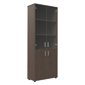 Офисная мебель Trend Шкаф для бумаг TRD28550001 Темный дуб 780х360х2000