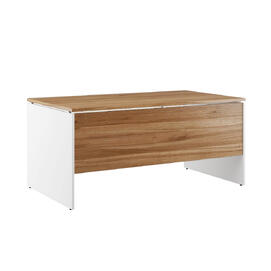 Офисная мебель Tess wood Стол письменный для руководителя TES28413031 Орех/Белый 1600х900х750