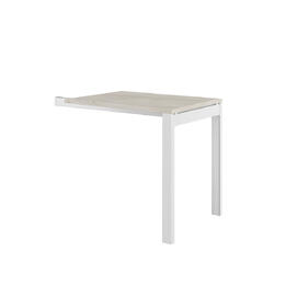 Офисная мебель Tess metal Стол приставной на металлических опорах TES28413421 Светлый дуб 800х700х750