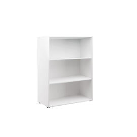 Офисная мебель Tess wood Стеллаж (задняя стенка ДВП) TES28442201 Белый 900х430х1190