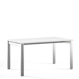 Офисная мебель Tess metal Стол на металлических опорах TES28412719 Белый 1600х800х750