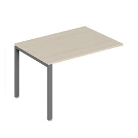 Офисная мебель Trend metal Удлинитель стола TDM32212425 Светлый дуб/Антрацит 1200х720х750