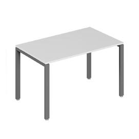 Офисная мебель Trend metal Стол письменный на металлоопорах TDM32230045 Белый/Антрацит 1200х600х750