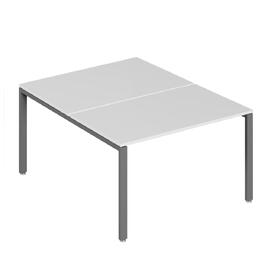 Офисная мебель Trend metal Бенч-система на 2 места TDM32230645 Белый/Антрацит 1200х1230х750