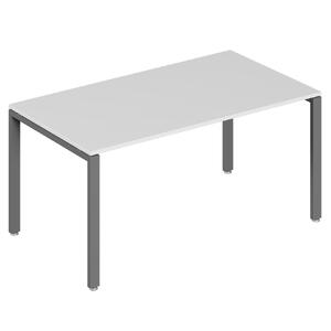 Офисная мебель Trend metal Стол письменный на металлоопорах TDM32212384 Дуб феррара/Белый 1600х720х750