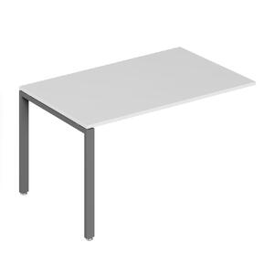 Офисная мебель Trend metal Удлинитель стола TDM32212515 Тёмный дуб/Антрацит 1400х720х750