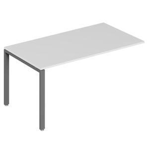 Офисная мебель Trend metal Удлинитель стола TDM32212614 Тёмный дуб/Белый 1600х720х750