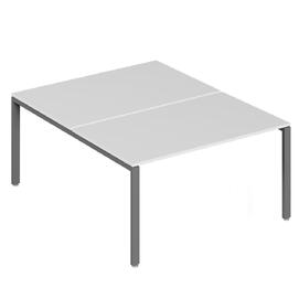 Офисная мебель Trend metal Бенч-система на 2 места TDM32218245 Белый/Антрацит 1400х1470х750
