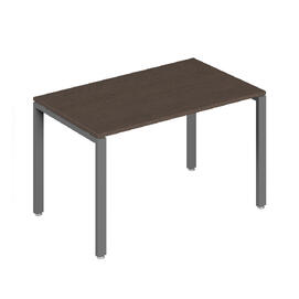 Офисная мебель Trend metal Стол письменный на металлоопорах TDM32230015 Темный дуб/Антрацит 1200х600х750
