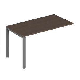 Офисная мебель Trend metal Удлинитель стола TDM32230415 Темный дуб/Антрацит 1400х600х750