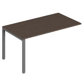 Офисная мебель Trend metal Удлинитель стола TDM32212615 Темный дуб/Антрацит 1600х720х750