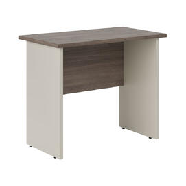 Офисная мебель New Line Стол приставной NLN36320231 Дуб шамони темный/Бежевый 900х510х650