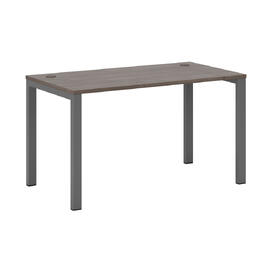 Офисная мебель New Line Стол письменный на металлоопорах NLN36312234 Дуб шамони темный/Металлик 1350х720х750
