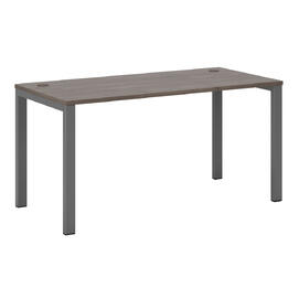 Офисная мебель New Line Стол письменный на металлоопорах NLN36312334 Дуб шамони темный/Металлик 1500х720х750