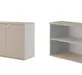 Кабинет руководителя Zoom Креденция ZOM27540202 Дуб шамони светлый 90x45x76