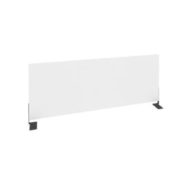 Офисная мебель Onix Экран боковой (ЛДСП) O.EKR-98 Белый бриллиант/Антрацит 980x370x18