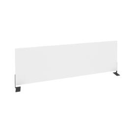 Офисная мебель Onix Экран боковой (ЛДСП) O.EKR-118 Белый бриллиант/Антрацит 1180x370x18