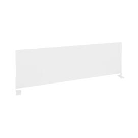 Офисная мебель Onix Экран боковой (ЛДСП) O.EKR-118 Белый бриллиант/Белый 1180x370x18