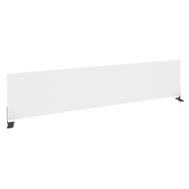 Офисная мебель Onix Экран боковой (ЛДСП) O.EKR-163 Белый бриллиант/Антрацит 1635x370x18