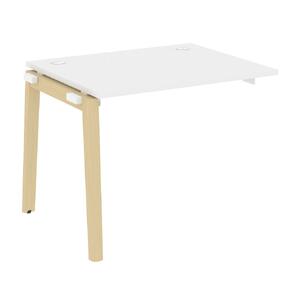 Офисная мебель Onix Wood Наборный эл. раб. станции OW.1.NRS-1.8 Белый бриллиант/Дуб тёмный 980х800х750