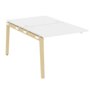 Офисная мебель Onix Wood Наборный эл. раб. станции OW.2.NRS-1.8 Белый бриллиант/Дуб тёмный 980х1635х750