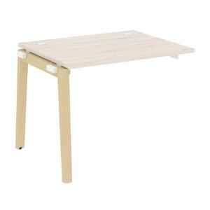 Офисная мебель Onix Wood Наборный эл. раб. станции OW.1.NRS-1.8 Белый бриллиант/Дуб тёмный 980х800х750