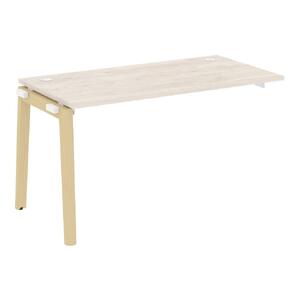 Офисная мебель Onix Wood Наборный эл. раб. станции OW.1.NRS-3.7 Белый бриллиант/Дуб светлый 1380х720х750