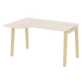 Офисная мебель Onix Wood Стол эргономичный левый OW.SA-2 (L) Денвер светлый/Дуб светлый 1380х980х750