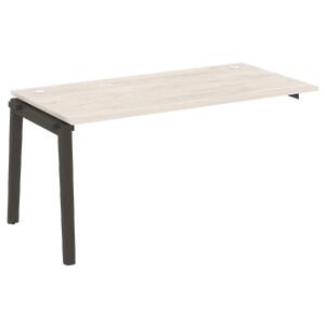 Офисная мебель Onix Wood Наборный эл. раб. станции OW.1.NRS-4.8 Белый бриллиант/Дуб тёмный 1580х800х750