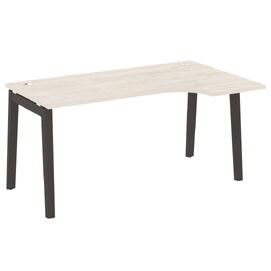 Офисная мебель Onix Wood Стол эргономичный правый OW.SA-1 (R) Денвер светлый/Дуб тёмный 1580х980х750