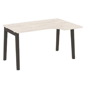 Офисная мебель Onix Wood Стол эргономичный правый OW.SA-2 (R) Дуб аттик/Дуб светлый 1380х980х750
