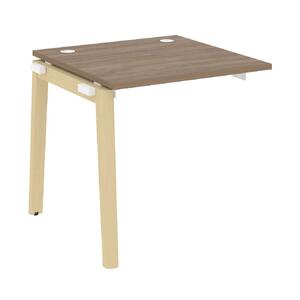 Офисная мебель Onix Wood Наборный эл. раб. станции OW.1.NRS-0.8 Белый бриллиант/Дуб светлый 780х800х750