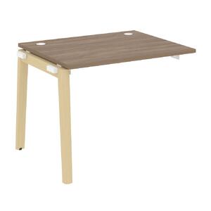 Офисная мебель Onix Wood Наборный эл. раб. станции OW.1.NRS-1.8 Белый бриллиант/Дуб тёмный 980х800х750