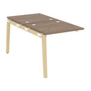 Офисная мебель Onix Wood Наборный эл. раб. станции OW.2.NRS-0.8 Белый бриллиант/Дуб тёмный 780х1635х750