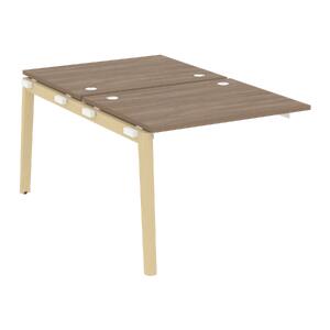 Офисная мебель Onix Wood Наборный эл. раб. станции OW.2.NRS-1.8 Белый бриллиант/Дуб тёмный 980х1635х750