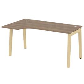 Офисная мебель Onix Wood Стол эргономичный левый OW.SA-1 (L) Дуб аризона/Дуб светлый 1580х980х750