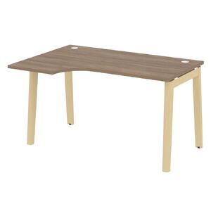 Офисная мебель Onix Wood Стол эргономичный левый OW.SA-2 (L) Дуб аттик/Дуб светлый 1380х980х750