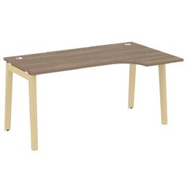 Офисная мебель Onix Wood Стол эргономичный правый OW.SA-1 (R) Дуб аризона/Дуб светлый 1580х980х750
