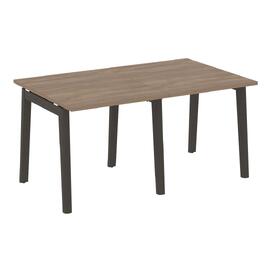 Офисная мебель Onix Wood Стол переговорный (2 столешницы) OW.PRG-2.0 Дуб аризона/Дуб тёмный 1560х980х750