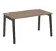 Офисная мебель Onix Wood Стол письменный OW.SP-3.8 Дуб аризона/Дуб тёмный 1380х800х750