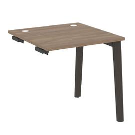 Офисная мебель Onix Wood Стол-приставка OW.SPR-0.8 Дуб аризона/Дуб тёмный 780х800х750