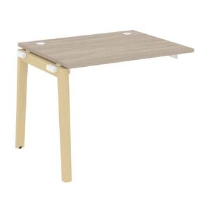 Офисная мебель Onix Wood Наборный эл. раб. станции OW.1.NRS-1.8 Белый бриллиант/Дуб тёмный 980х800х750