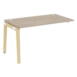 Офисная мебель Onix Wood Наборный эл. раб. станции OW.1.NRS-3.8 Белый бриллиант/Дуб тёмный 1380х800х750